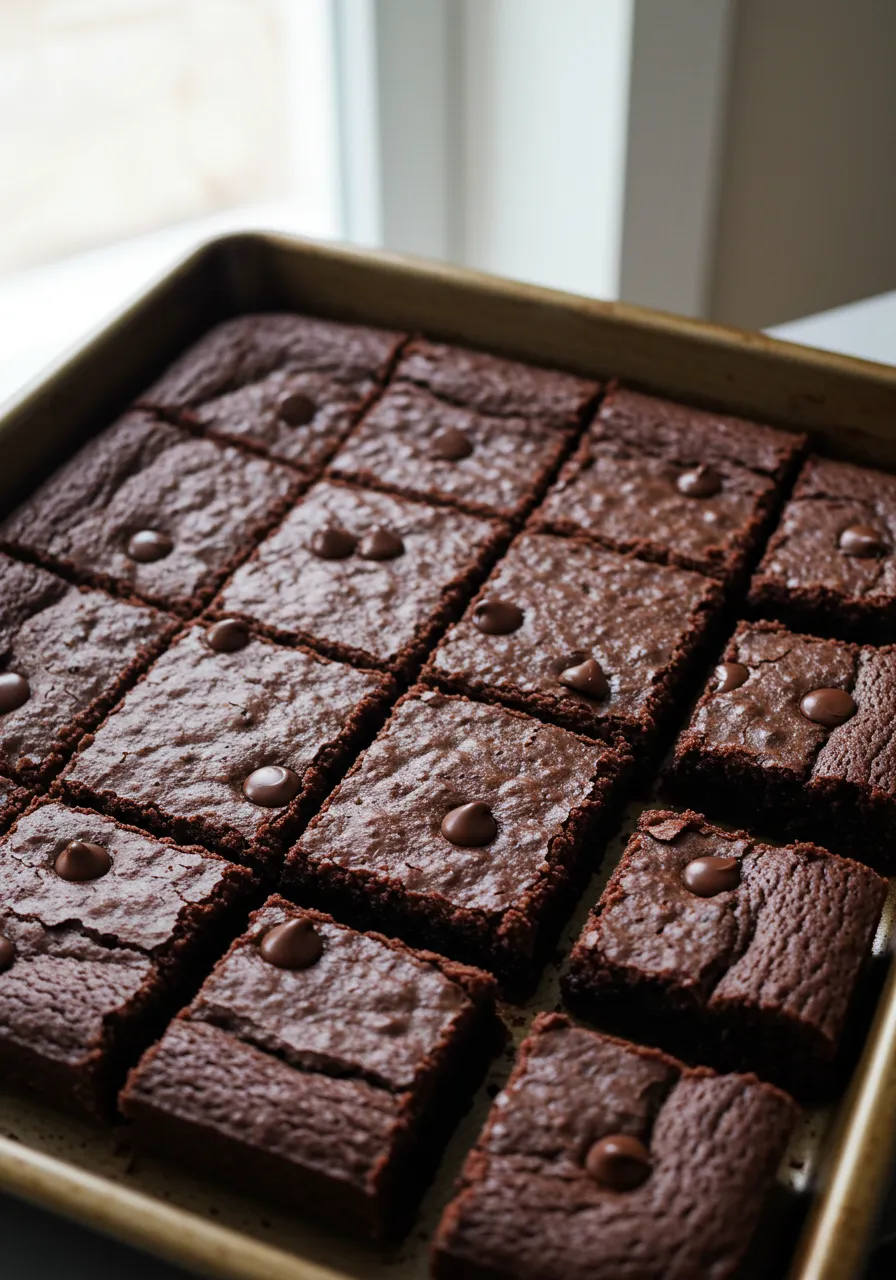 Quick Vegan Brownies - tertiary view